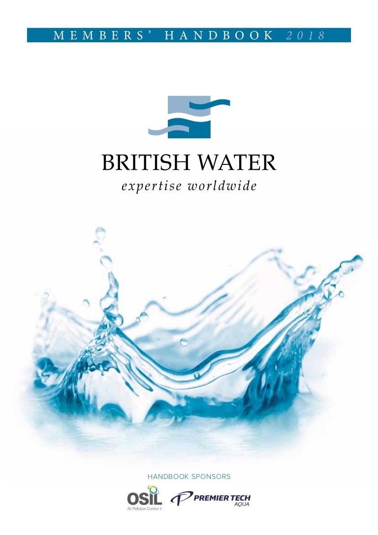 British Water Members Handbook 2018