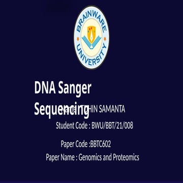 TUHIN SAMANTA bio technology ppt for third year