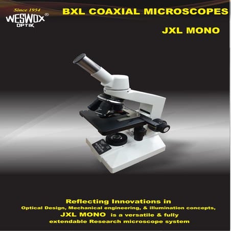 Bxl coaxial microscopes jxl 