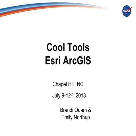 Cool Tools Esri ArcGIS