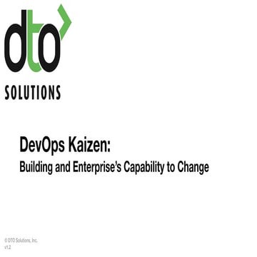 DEVNET-2015	DevOps In Depth - Damon Edwards on DevOps Kaizen: Building an Ent...