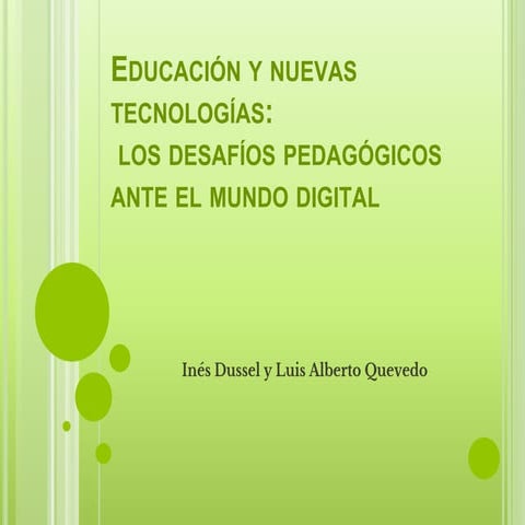 Impacto de la Tecnología en la Educación | PPTX