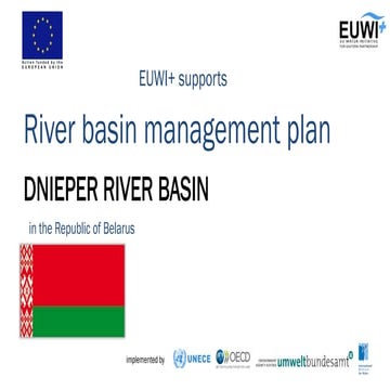 Dnieper River Basin in Belarus - Factsheet (EN)