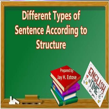 Sentece according to structure | PPTX