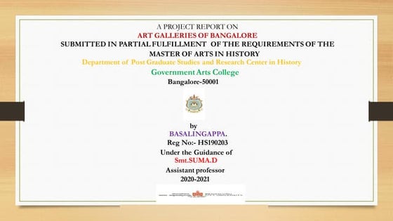 Basalingappaediga presentations