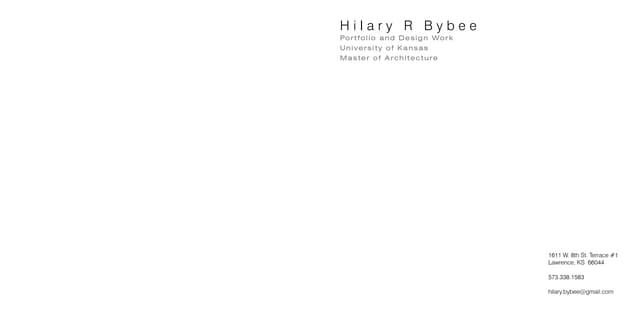 Bybee Portfolio