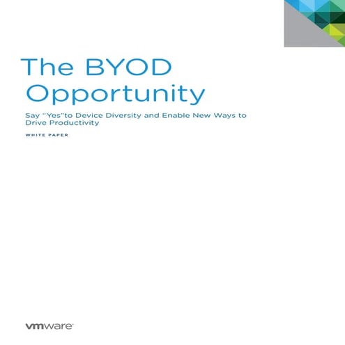 VMware: The BYOD Opportunity