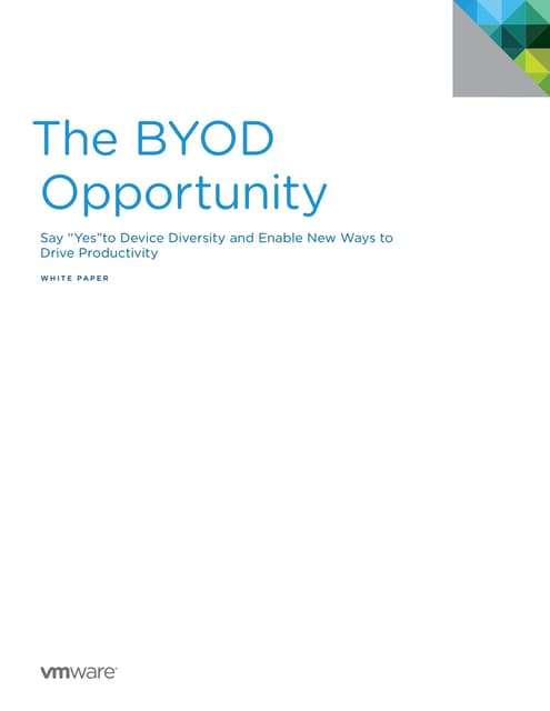 VMware: The BYOD Opportunity
