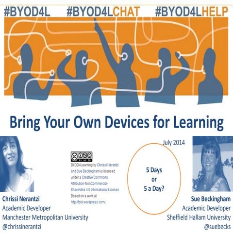 BYOD4L 14-18 July 2014 review of the week with Sue Beckingham