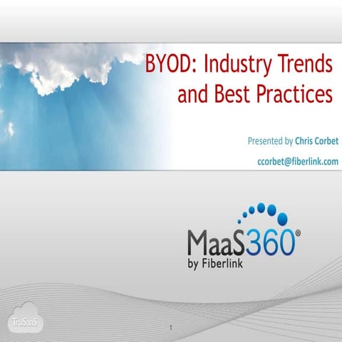 BYOD Industry Trends and Best Practices  -  Philly Tech Week