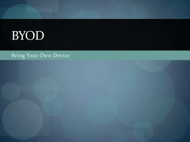 BYOD for WWUSD