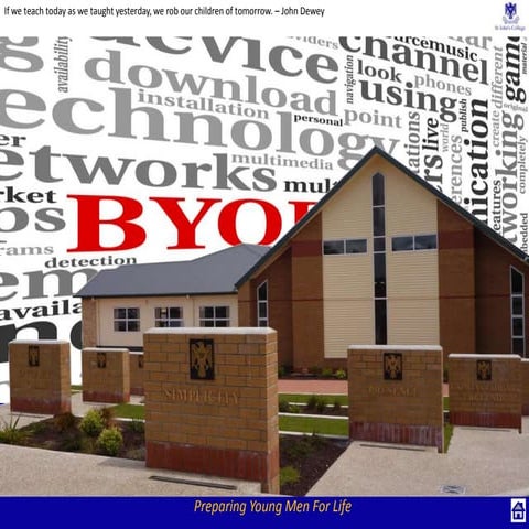 St John's College - Bring Your Own Device Presentation