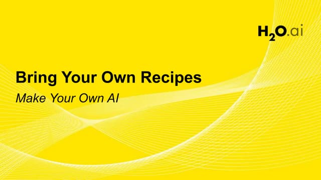 Get Started with Driverless AI Recipes - Hands-on Training