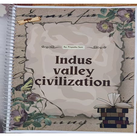 History class 12 project on Indus valley civilization