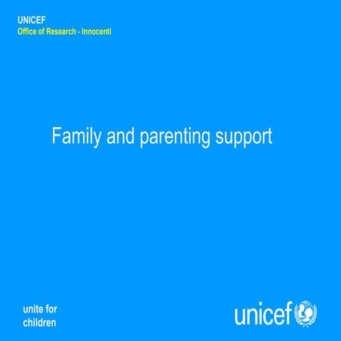 Family and Parenting Support