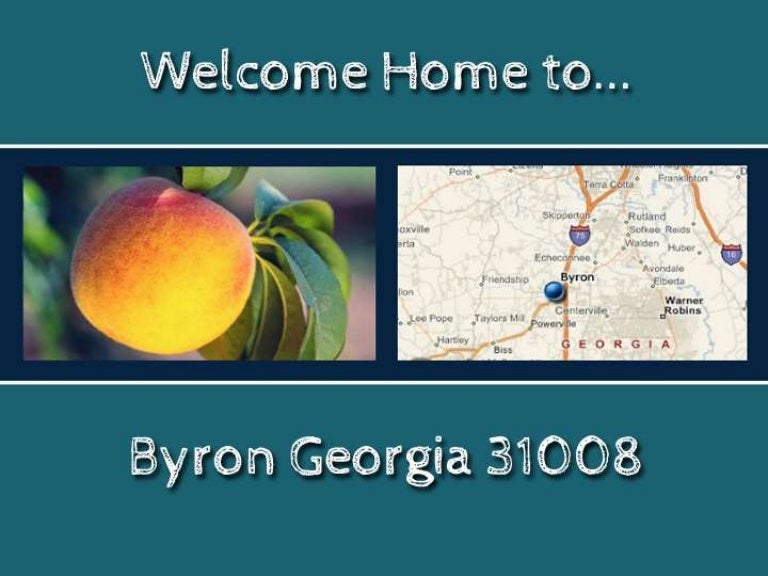 Byron GA 31008 City Information