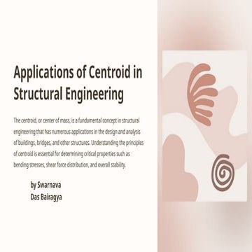 Applications of Centroid in Structural Engineering