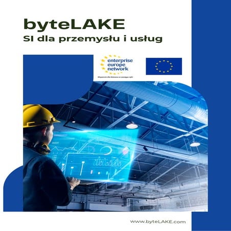 byteLAKE: Sztuczna Inteligencja dla Przemysłu i Usług