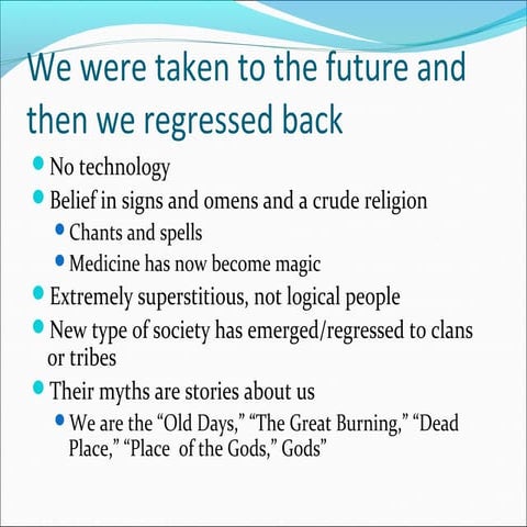 By the waters of babylon