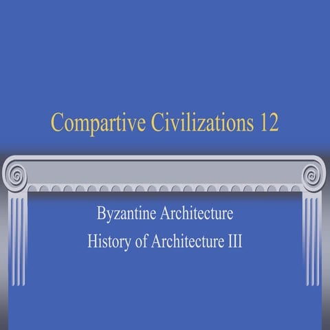 Byzantine architecture