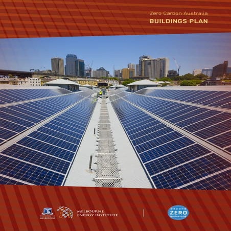 Zero Carbon Australia Buildings Plan