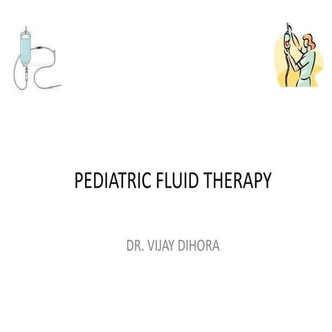 Fluid therapy
