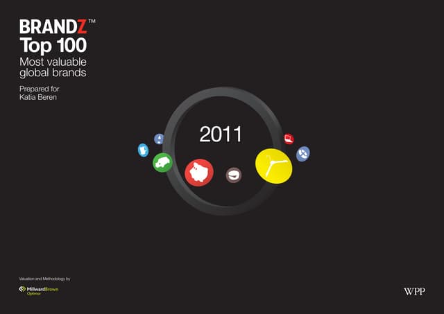 BrandZ Most Valuable Brands in 2011