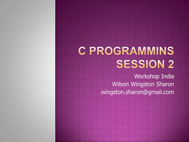 C programming - Pointers