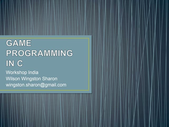 C game programming - SDL