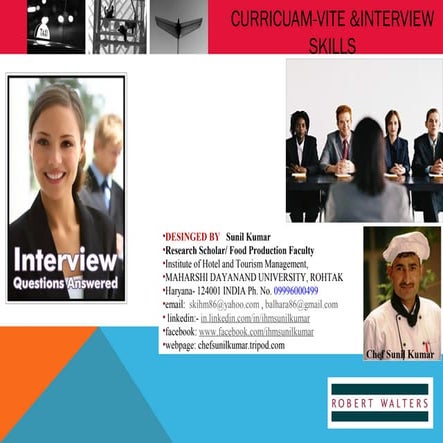 C.v&interview preparation