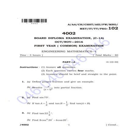 C 14-met-mng-aei-102-engg maths-1
