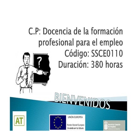 Docencia de la Formación profesional para el empleo | PDF