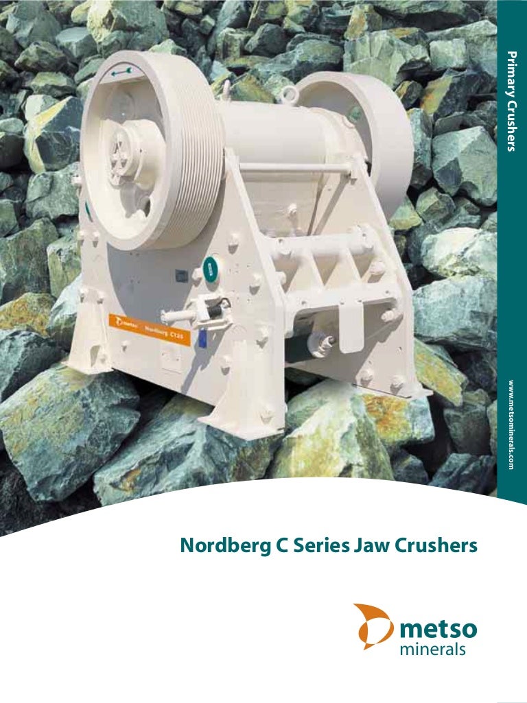 Metso C series jaw crusher Manual
