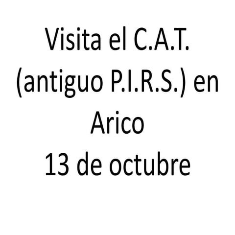C.A.T. 13 de octubre