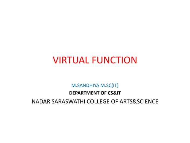 virtual