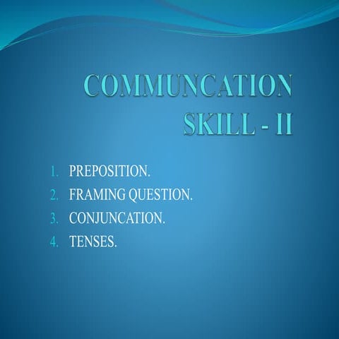 TOPIC -3 CONJUNCTION.