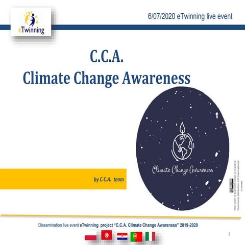 C.c.a. climate change awareness  DISSEMINATION 