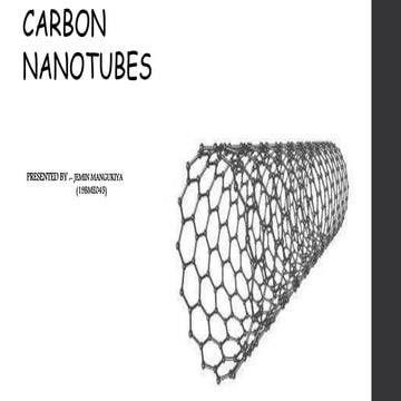 Introduction to Carbon Nanotubes (CTNs). | PPTX