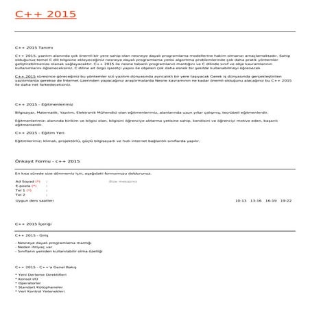 C++ sorulari | PDF