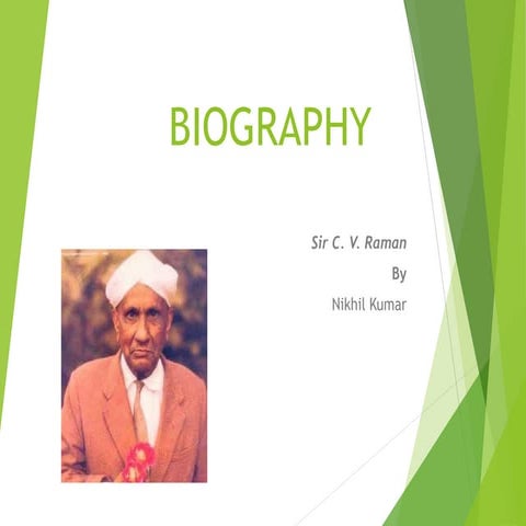 C.V.RAMAN BIOGRAPHY.ppt