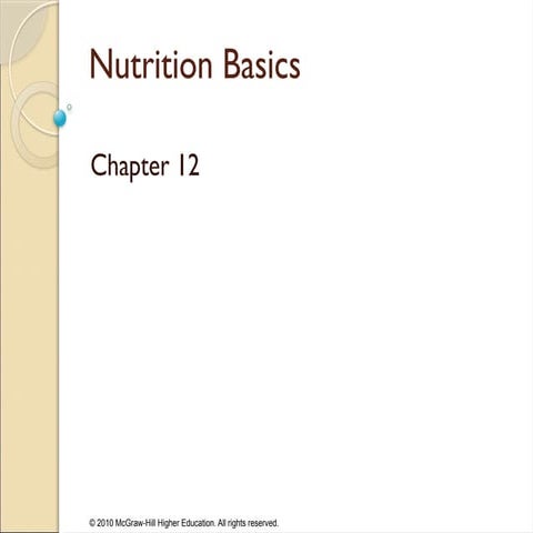 C.Nutrition Basics. and the sources pptx | PPT
