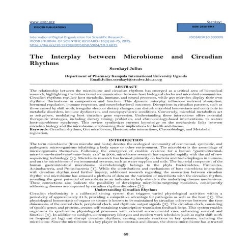 Role of the Gut Microbiome in Type 1 and Type 2 Diabetes Pathogenesis ...
