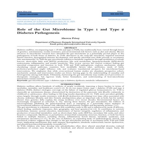Role of the Gut Microbiome in Type 1 and Type 2  Diabetes Pathogenesis (www.k...