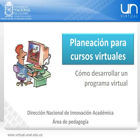 Cómo planear un curso virtual