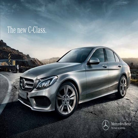 2015 Mercedes C class brochure India | PDF