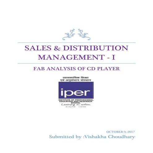 FAB MODEL OF A CD player