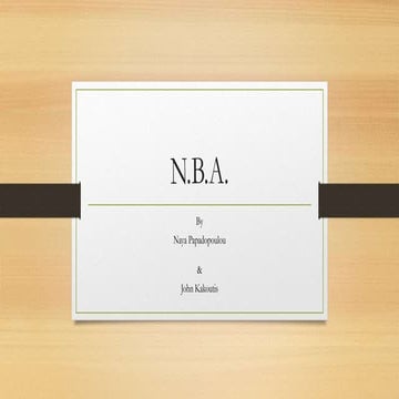 NBA | PPTX
