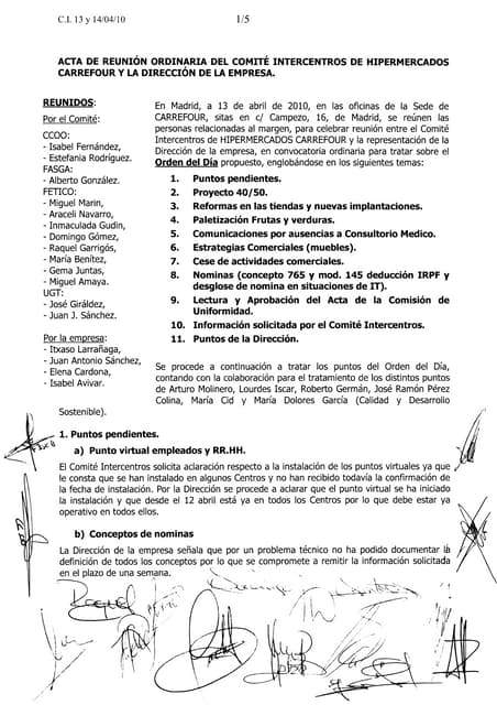 intercentros abril 2010