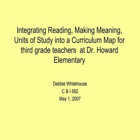 C & I 582 Class Project