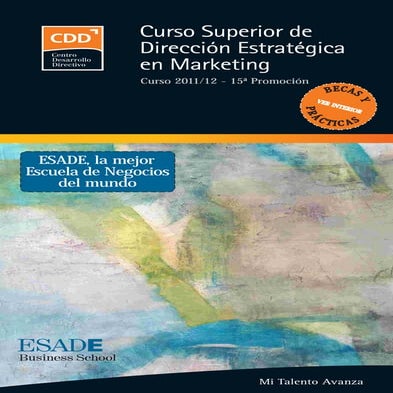 Curso Superior de Dirección Estrategica marketing 11 / 12